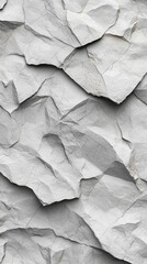 Canvas Print - Close-up of a weathered, white rock surface.