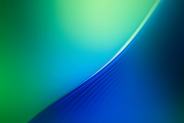 Abstract blue and green gradient background.