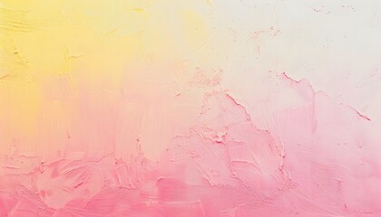 Sticker - Abstract Pink and Yellow Gradient Texture Background