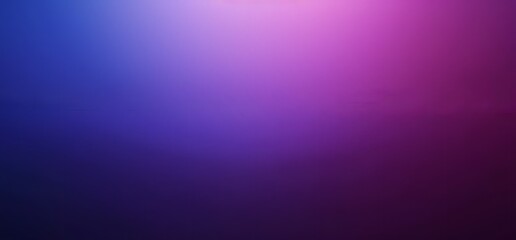 Canvas Print - Minimalist Purple and Blue Gradient Background