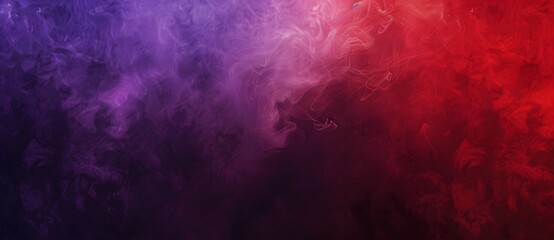 Poster - Abstract Red Purple Gradient Smoke Background