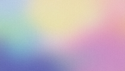 Poster - Abstract background with a grainy texture and a soft blend of pastel colors