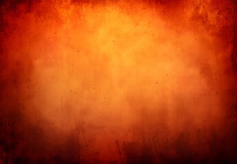 Poster - Grunge Orange Gradient Background Texture