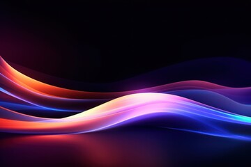 Wall Mural - neon dynamic light backgrounds abstract.