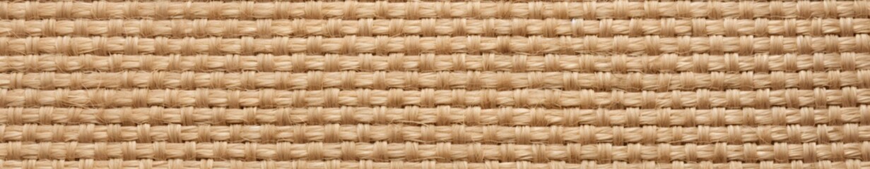 Wall Mural - Natural Sisal Linen Fabric Texture Background