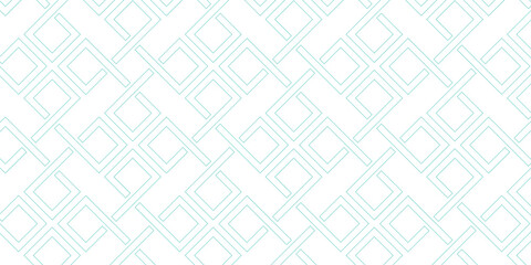 Seamless pattern design with geometric shape  | Modern geometric shape pattern design | Square shape vector background design | Royal blue color geometric shape pattern design