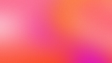 Purple, orange, pink, and yellow colors blend in a gradient background with a grainy noise texture, perfect for creating dynamic web banners or posters.