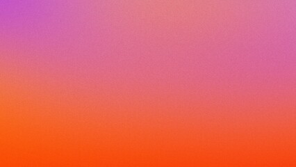Purple, orange, pink, and yellow colors blend in a gradient background with a grainy noise texture, perfect for creating dynamic web banners or posters.