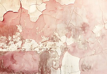 Sticker - Vintage Grunge Wall Texture With Cracked Paint