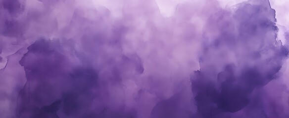 Wall Mural - purple watercolor background for text or product
