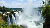 Victoria Falls or Mosi-oa-Tunya between Zambia and Zimbabwe