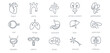 © YEVHENIIA - Internal organs line icons set. Liver, vessels, gallbladder, kidney, duodenum, pancreas, lungs, eye, uterus, heart, stomach, neuron vector illustration. Human anatomy. Editable Stroke