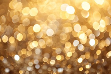 Sticker - Golden bokeh backgrounds lighting glitter.