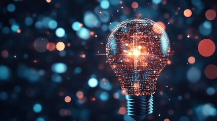 Digital Lightbulb with Circuitry