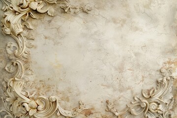 Poster - Vintage empty paper art backgrounds painting.