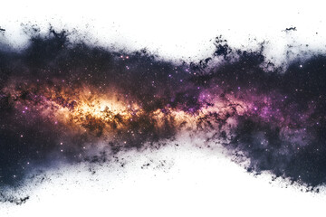 Wall Mural - A stellar expanse reveals the universe's grandeur, where stars and galaxies align, a cosmic dance in the infinity of existence and boundless possibility.