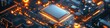 © anis rohayati - Background processor Chip technology components circuit computer central CPU Integrated background banner wallpaper AI generated image