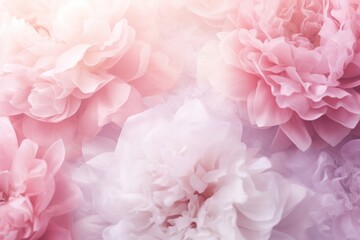 Wall Mural - Peonies gradient background backgrounds abstract blossom.