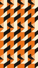 Poster - Houndstooth pattern backgrounds art.