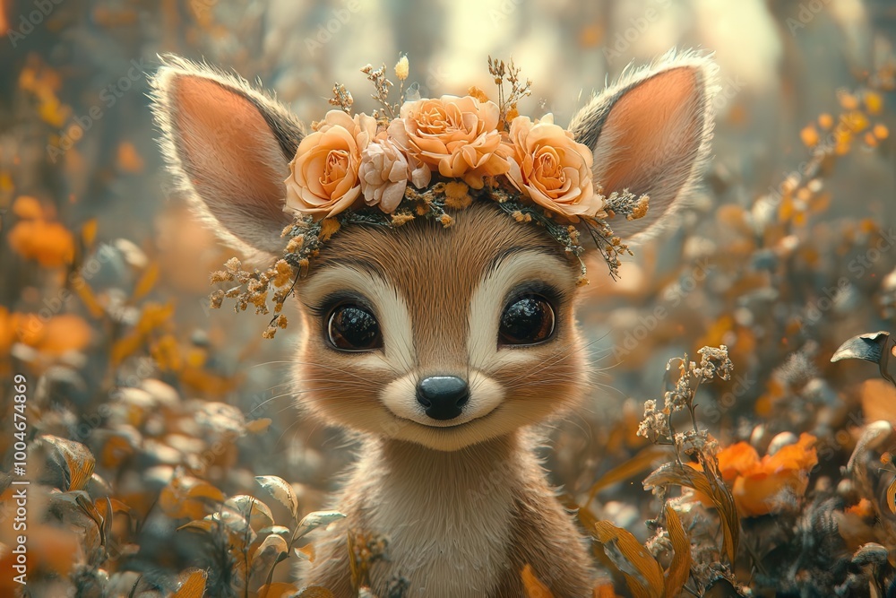anthropomorphic animal character generated through ai tools blending ...
