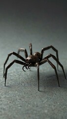 Wall Mural - Minimalist 3D two-tailed spider model