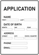 © ShakedN - Empty application form file template for individual person