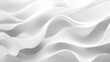 © Neural Canvas - Abstract white wavy fabric texture on a smooth surface, elegant and minimalist design.