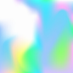 Wall Mural - iridescent background. metal mesh. pearlescent gradient. hippy shiny gradient. unicorn foil. neon gl
