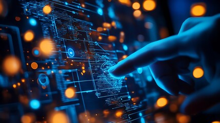 Leinwandbilder - Creation and Curation of Digital Twins for Existing Assets : Generative AI