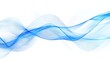 © jiraphat - A blue wave with a lot of sparkles. The wave is very long and it looks like it is moving