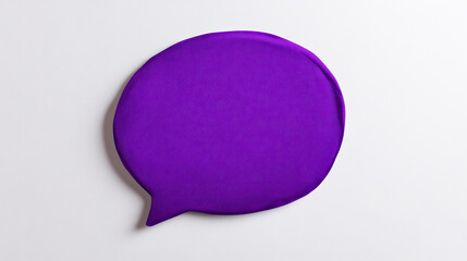 speech bubble on transparent background