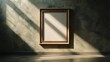 © labirint - empty picture frame in sunlit room on