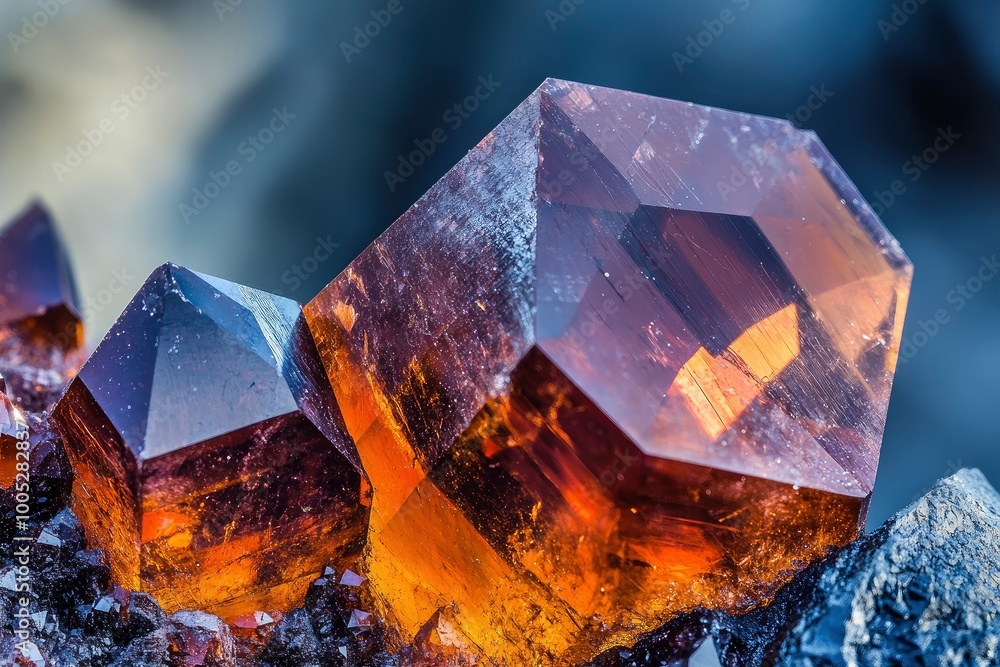 Painite Rarity A stunning close-up of a rare Painite gemstone, showcasing its deep ...
