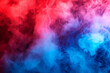 © Rangga Bimantara - A vibrant blend of red and blue smoke creates an abstract, atmospheric background, perfect for creative projects.
