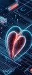 © Mind - A digital heart with glowing circuits, symbolizing technology and emotion in a modern world.
