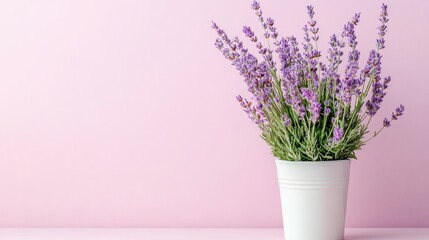 Wall Mural - Pale lavender clean background with smooth, even coloring for a modern and calming visual space