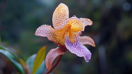 Wall Mural - A close-up of a rare flower species found only in the Indian Himalayas