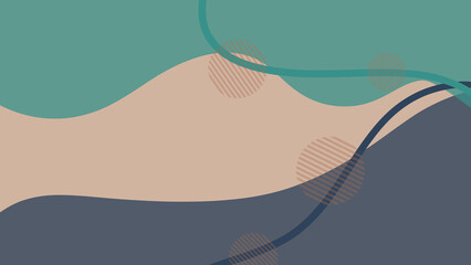 Lines seamless abstract pattern background. Simple color block line art creative background.