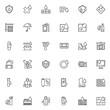 © alekseyvanin - Waterproof line icons set