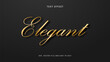© 52design - Elegant gold script text effect, editable font style