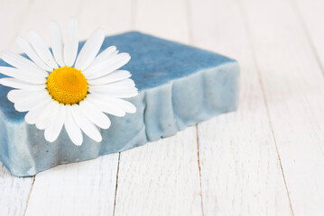 Wall Mural - Soap with herbal flower