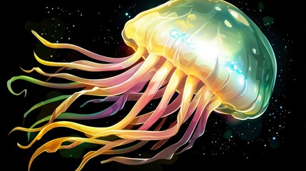 Poster - Cosmic Jellyfish