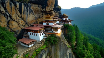 Tiger s Nest Monastery Bhutan Cliffside Temple Architecture