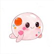 © Tungbackground - Cute Cartoon Seal with Big Eyes and Spots