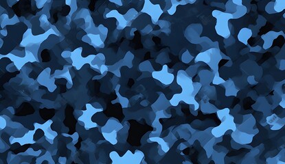 texture camouflage blue dirty background fashionable design