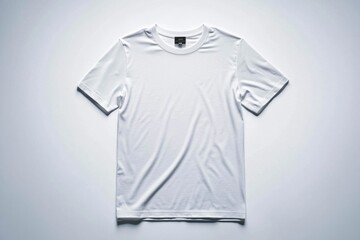 Wall Mural - White Tshirt Mockup Isolated created with Generative AI