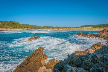 Algaiarens Beach in Menorca, Spain