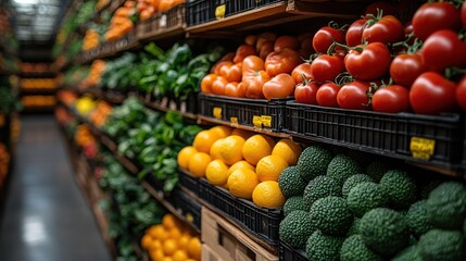 Poster - Fresh Produce Aisle