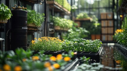 Poster - Urban Hydroponic Farm