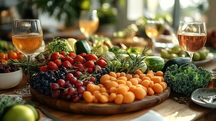 Poster - A Beautiful Fruit Platter